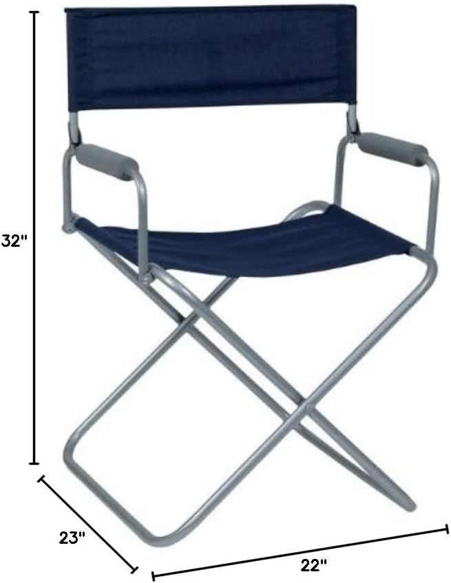 Lafuma FGX XL Canvas Arm Chair, Marine Blue
