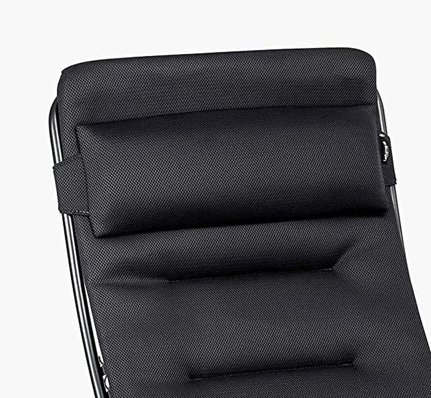 Lafuma RSX Clip XL Air Comfort, Extra Large Padded Zero-Gravity Multi-Position Reclining Chair, Acier