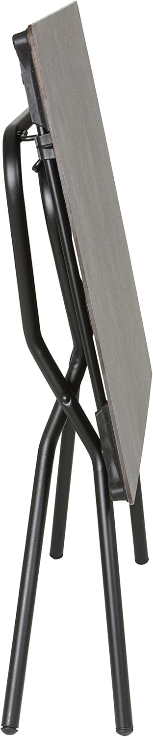 Lafuma Anytime Folding Table – Waterproof Rectangular Outdoor Folding Table – Volcanic Finish Table Top